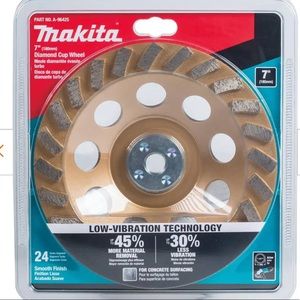 COPY - Makita
7 in. Turbo 24 Segment Diamond Cup Wheel